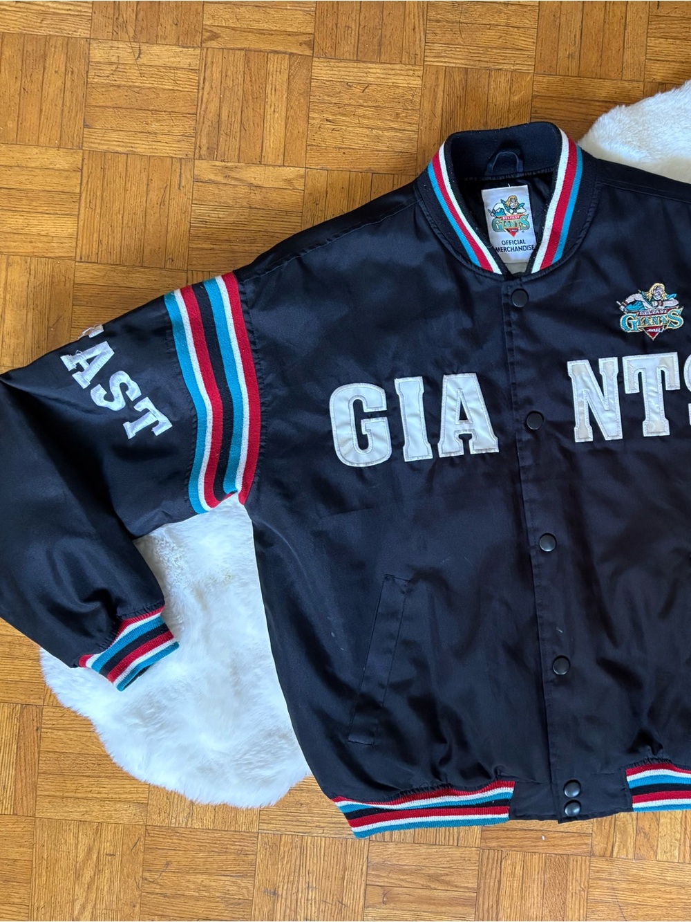 vintage belfast giants varsity jacket